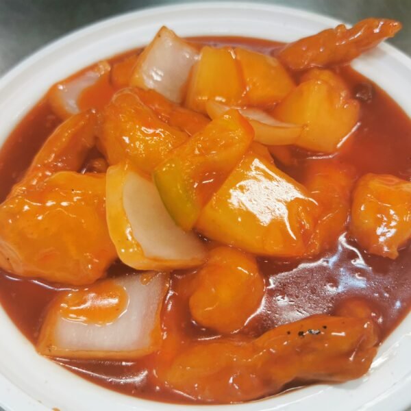 Sweet & Sour Shrimp With Pineapple